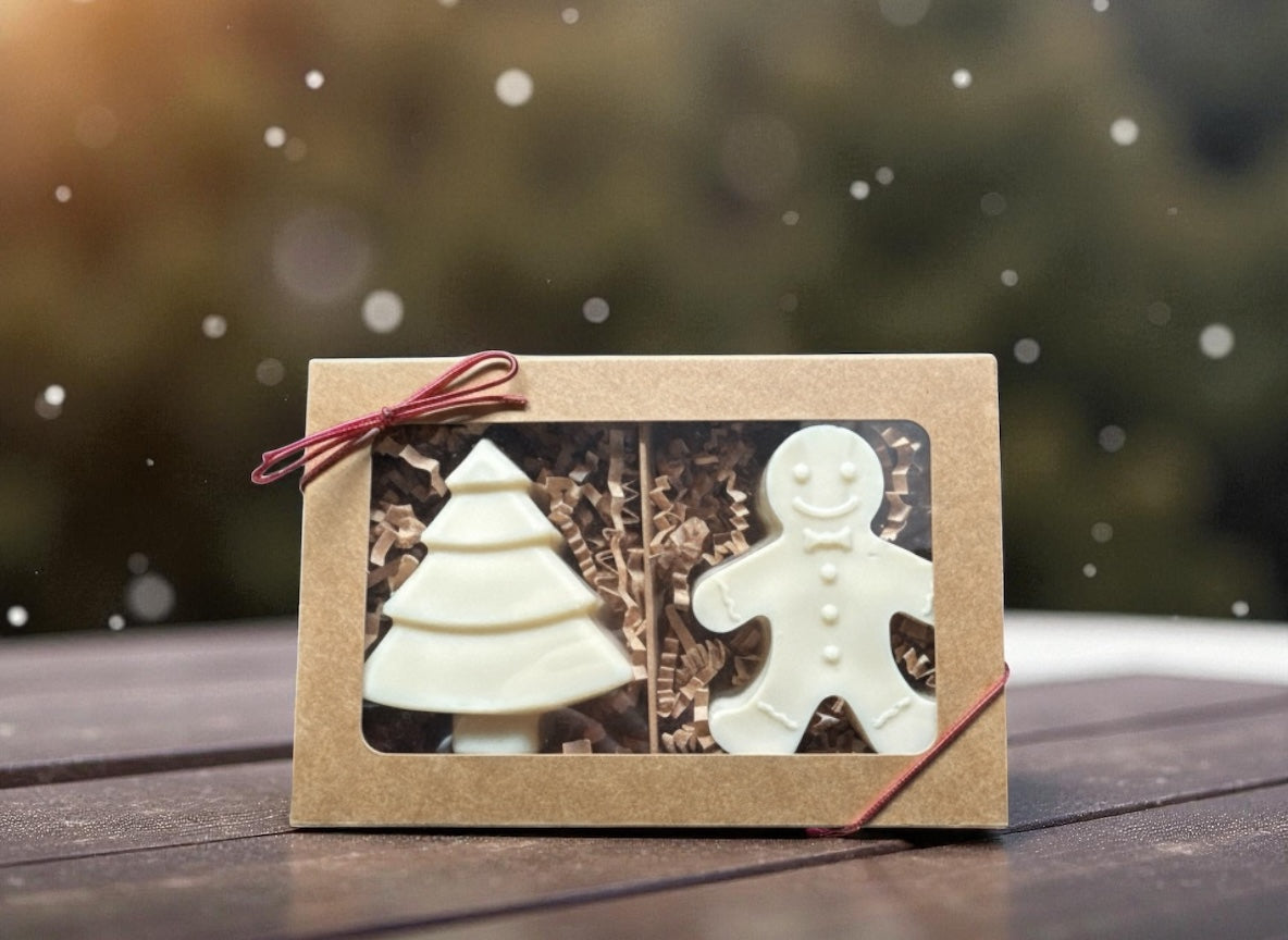 Pure Christmas Tree and Gingerbread Man