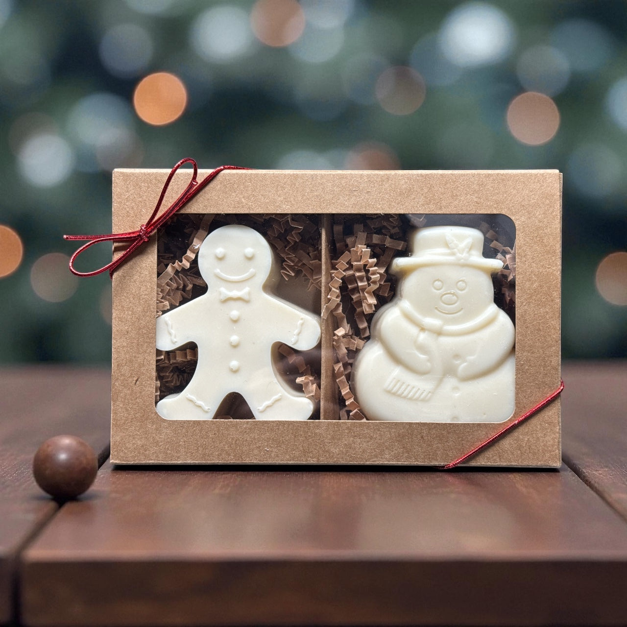 Pure Gingerbread Man and Snowman