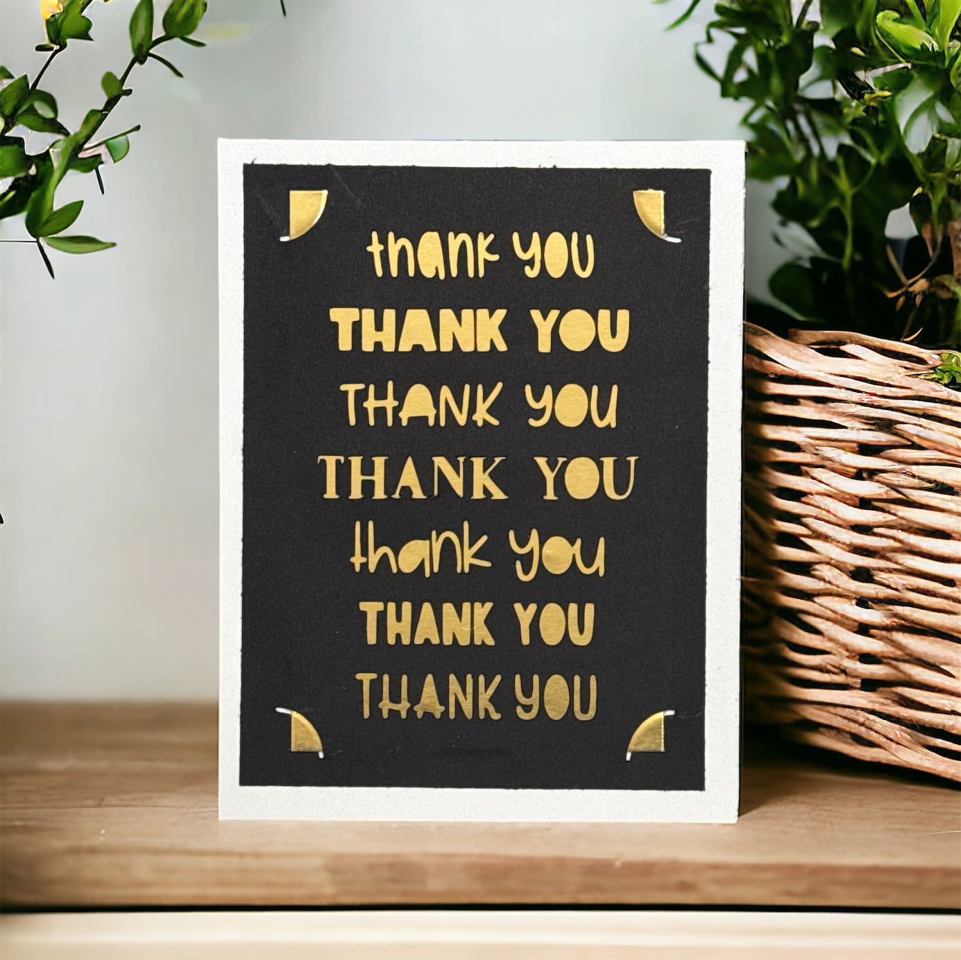 Handmade Thank You Card