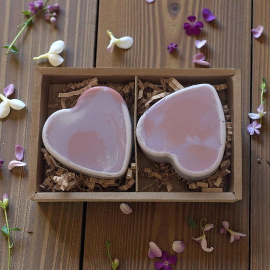 Lavendar Hearts