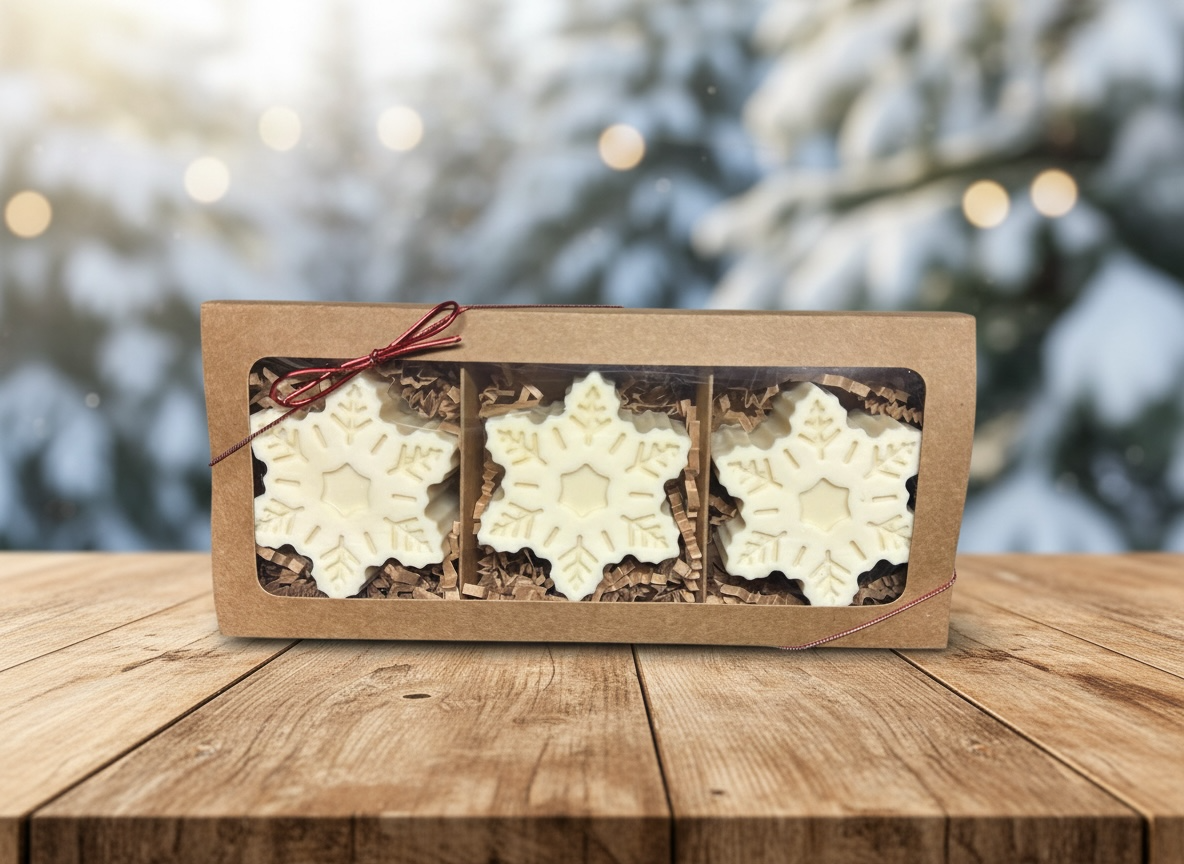 A Trio of Snowflakes