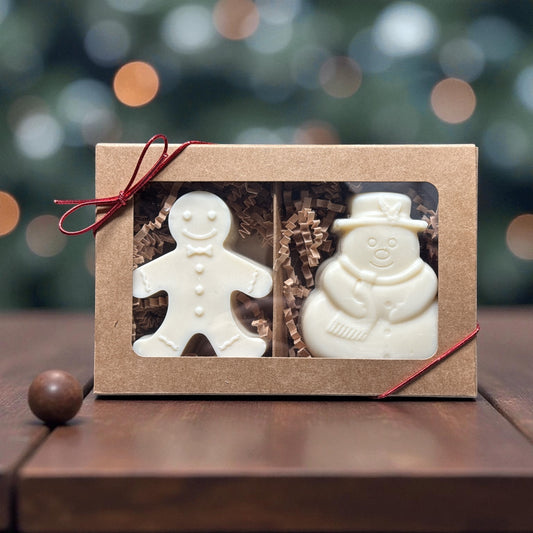 Pure Gingerbread Man and Snowman